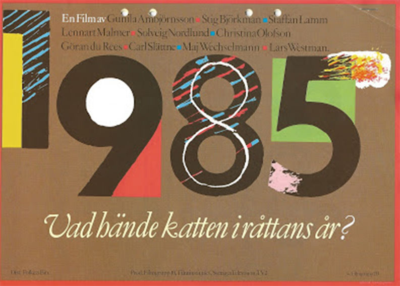 1985 - Vad hände katten i råttans år?
