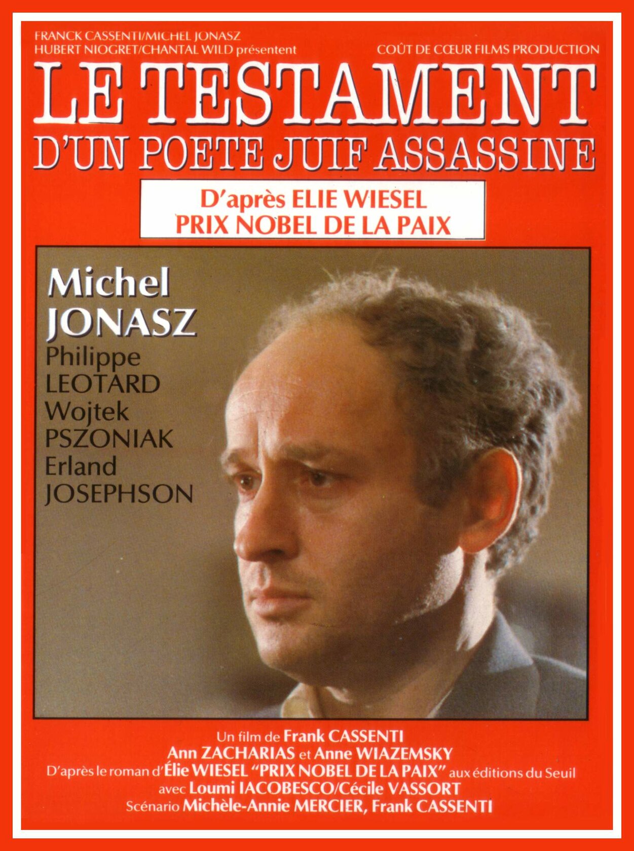 Le testament d'un poète juif assassiné