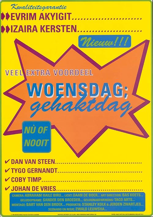 Woensdag, gehaktdag