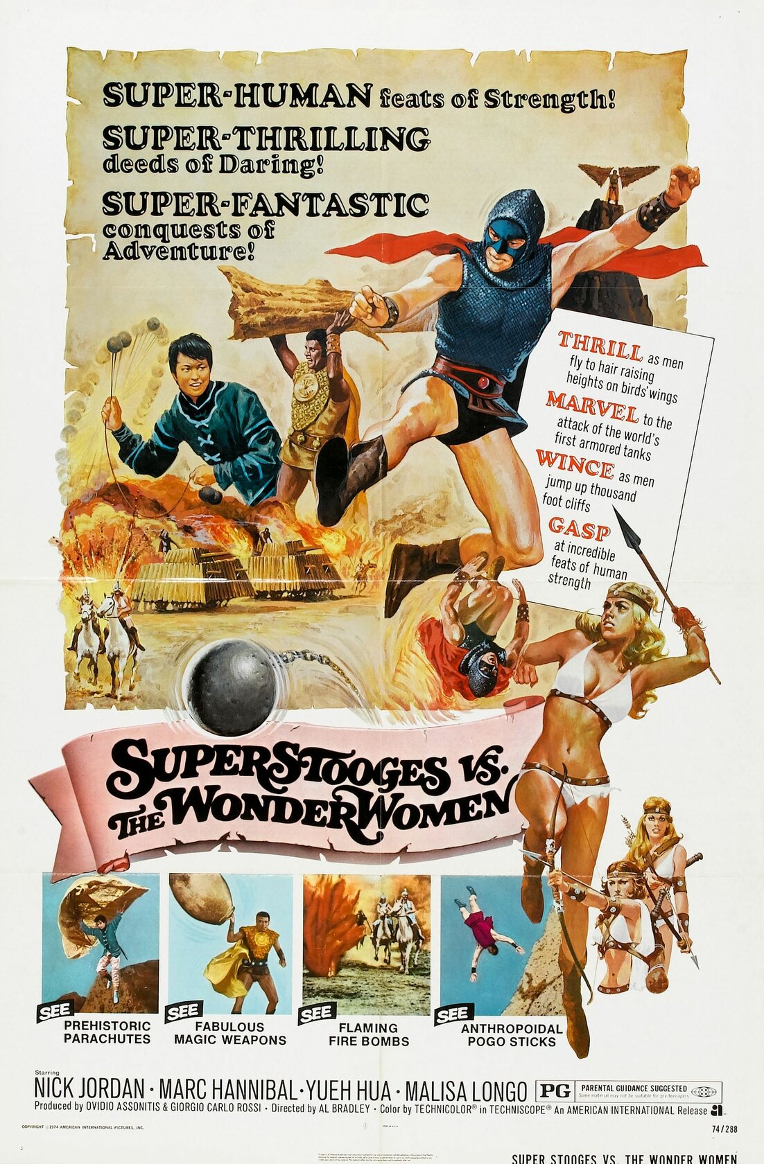 Las amazonas contra los superman