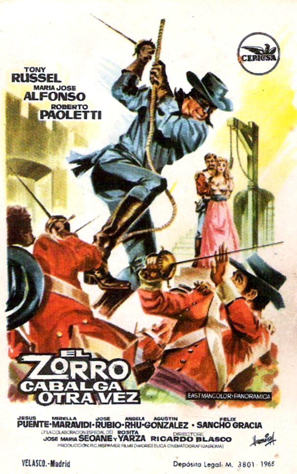 El Zorro cabalga otra vez