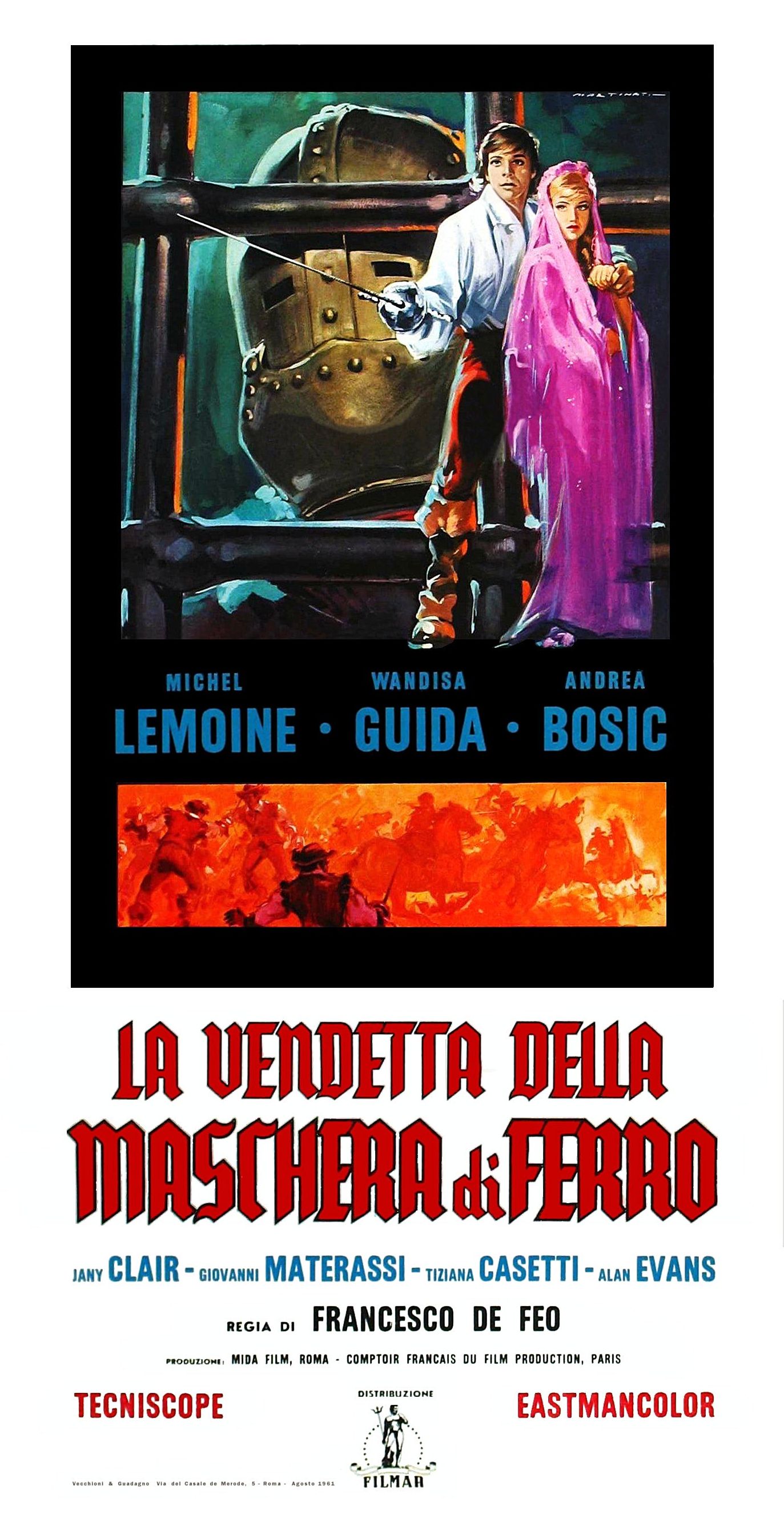 La vendetta della maschera di ferro