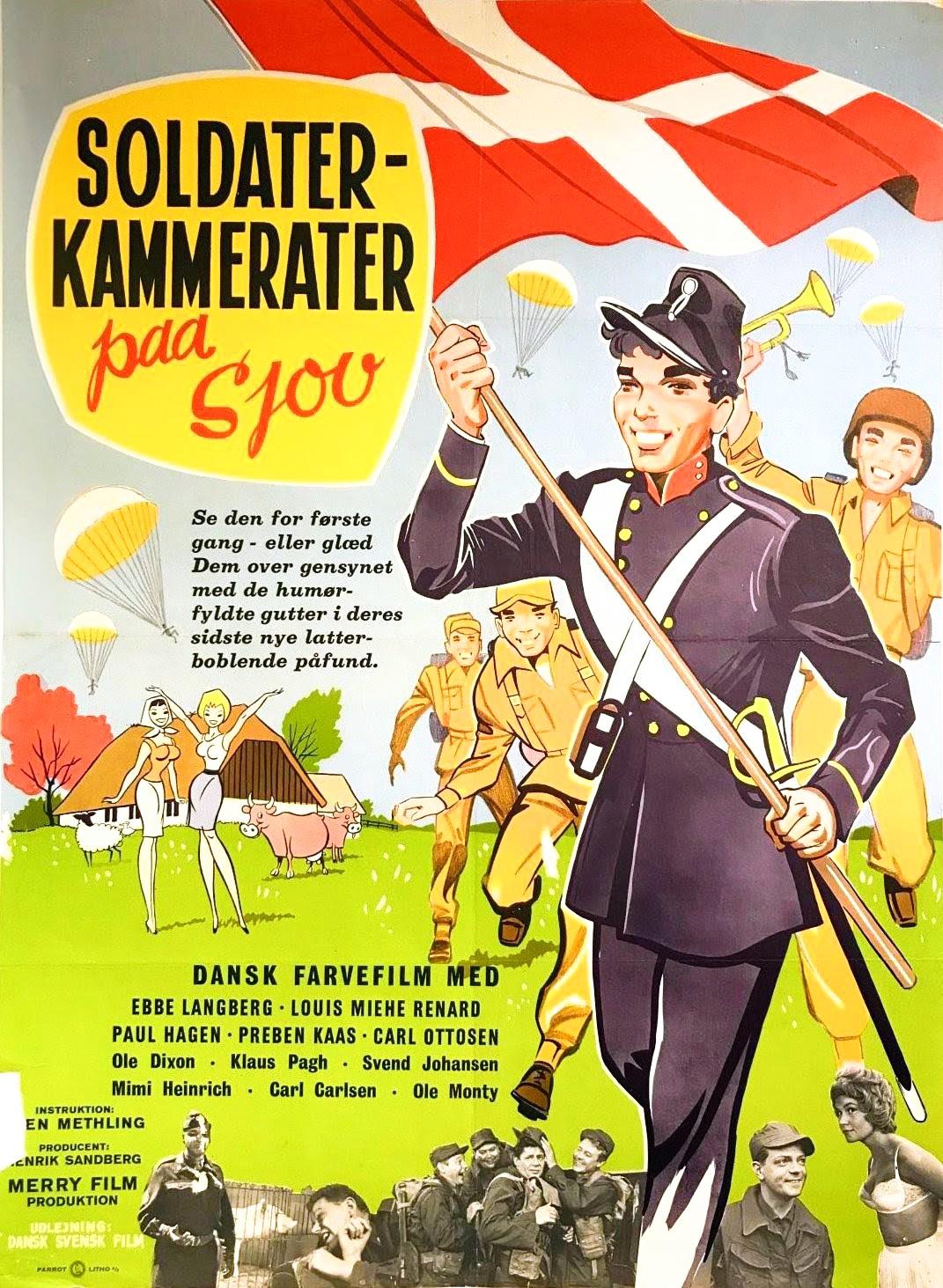 Soldaterkammerater på sjov