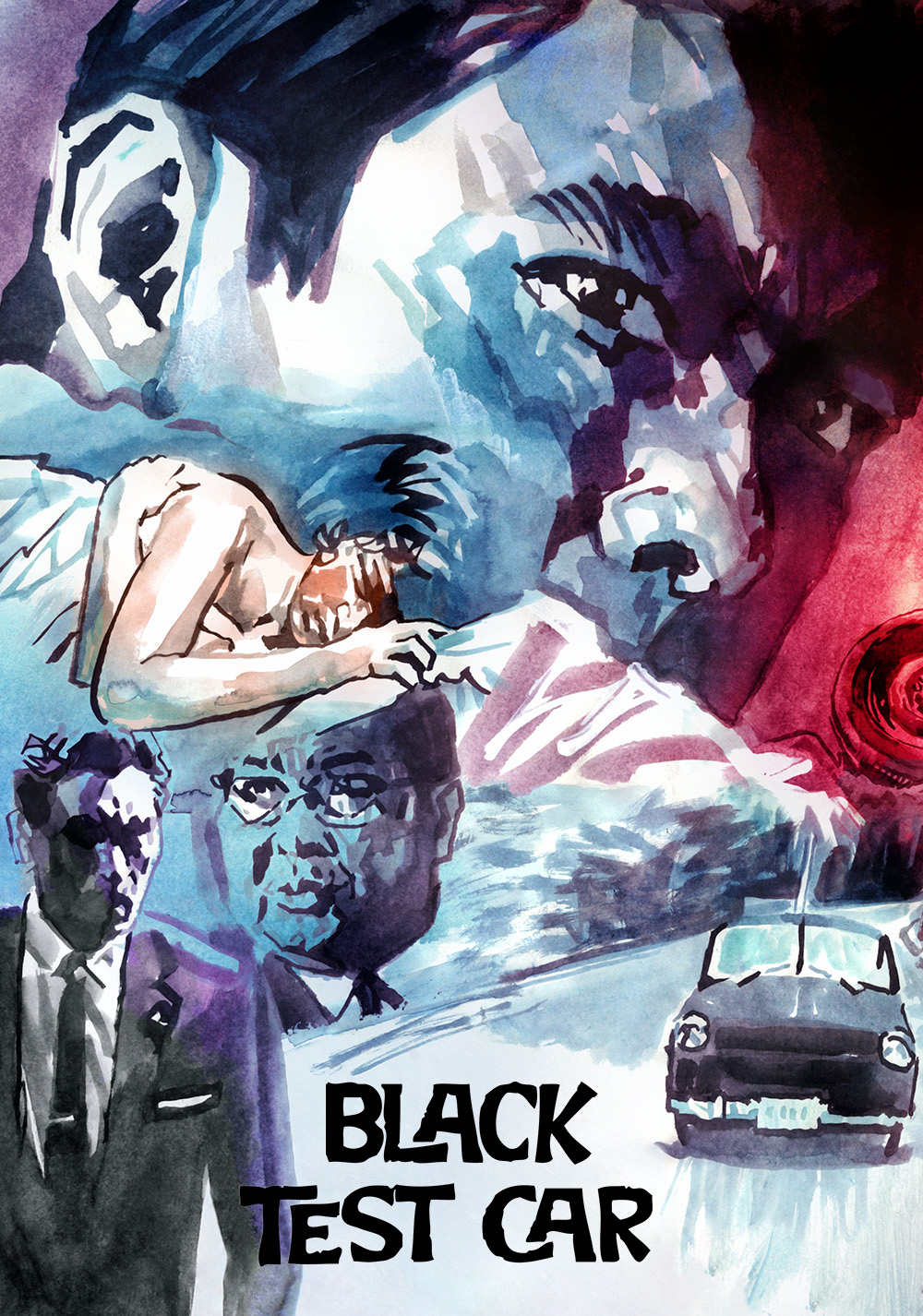 Black Test Car