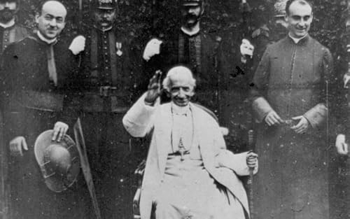 Le pape Léon XIII au Vatican