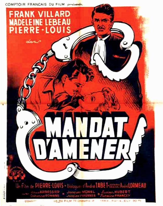 Mandat d'amener