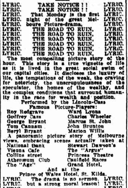 The Road to Ruin
