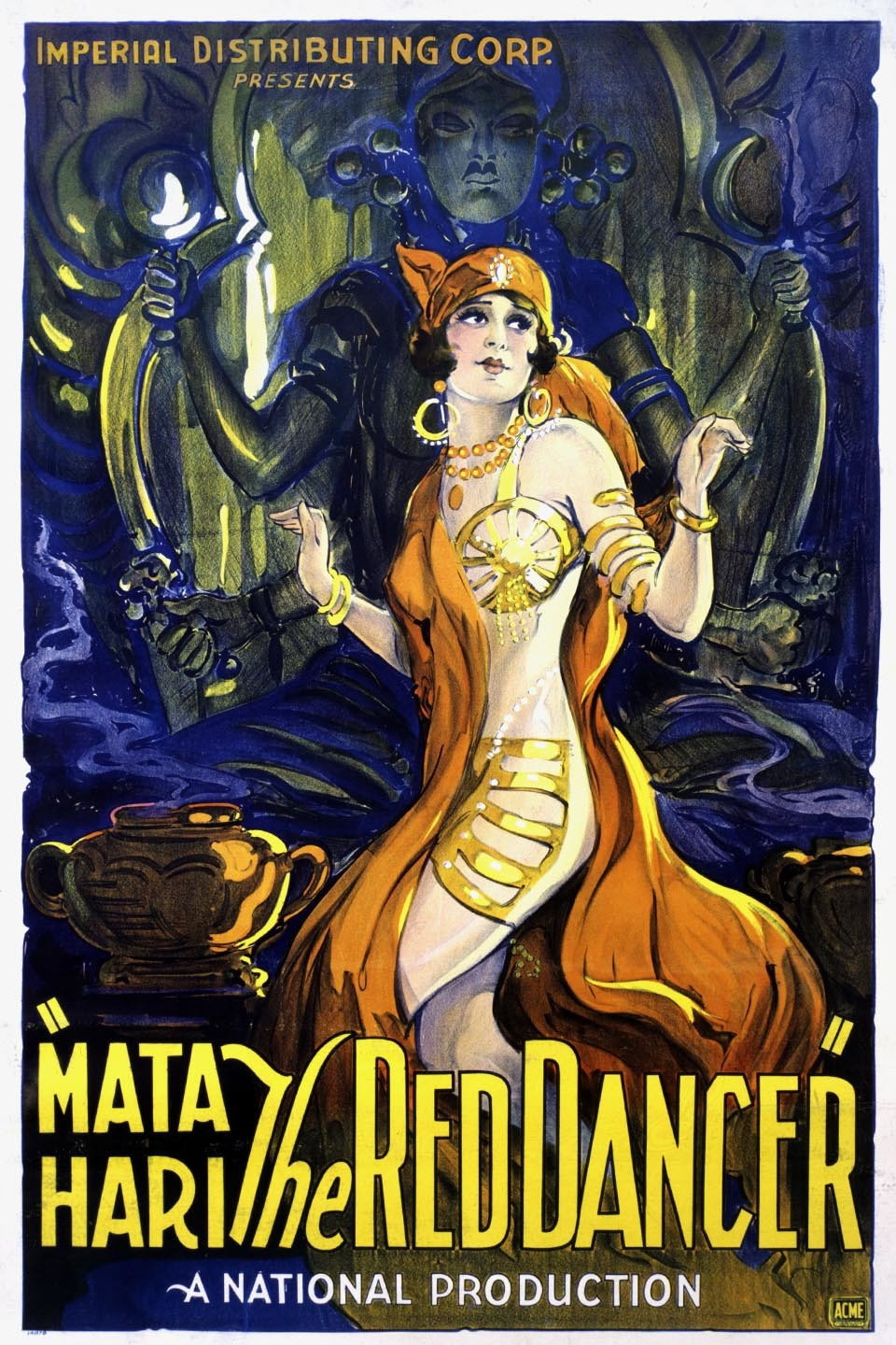 Мата Хари, красная танцовщица