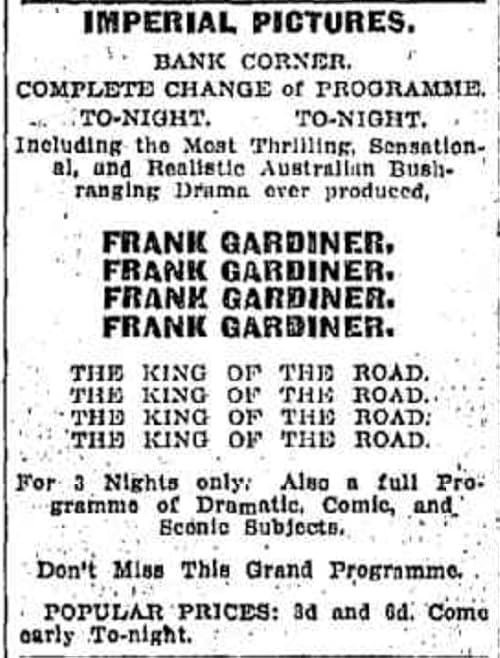 Frank Gardiner, the King of the Road
