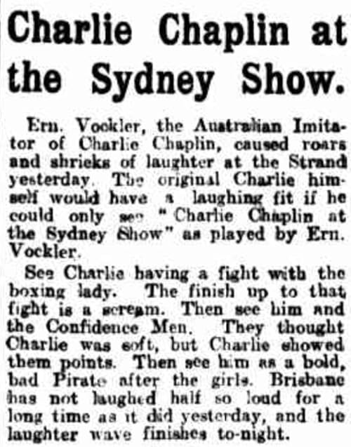Charlie at the Sydney Show