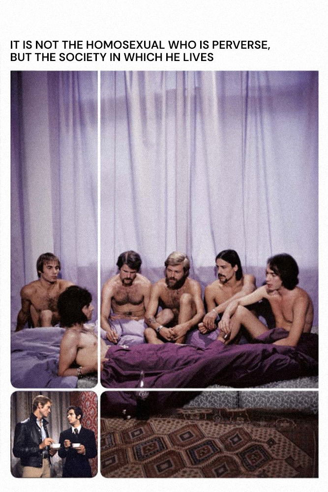 Nicht der Homosexuelle ist pervers, sondern die Situation, in der er lebt