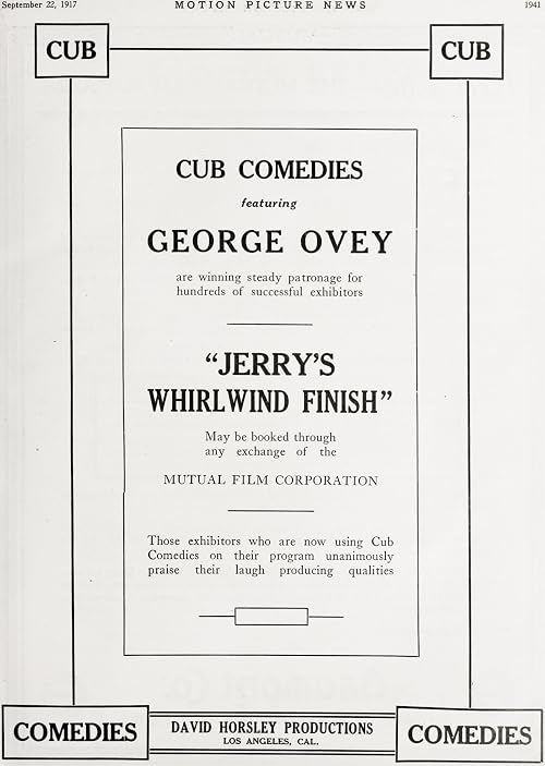 Jerry's Whirlwind Finish