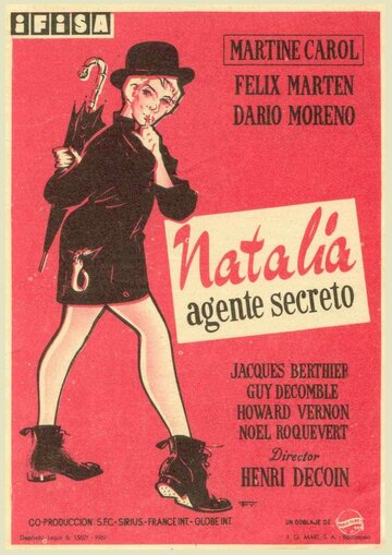 Nathalie spielt Geheimagentin
