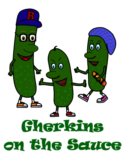 Gherkins on the Sauce