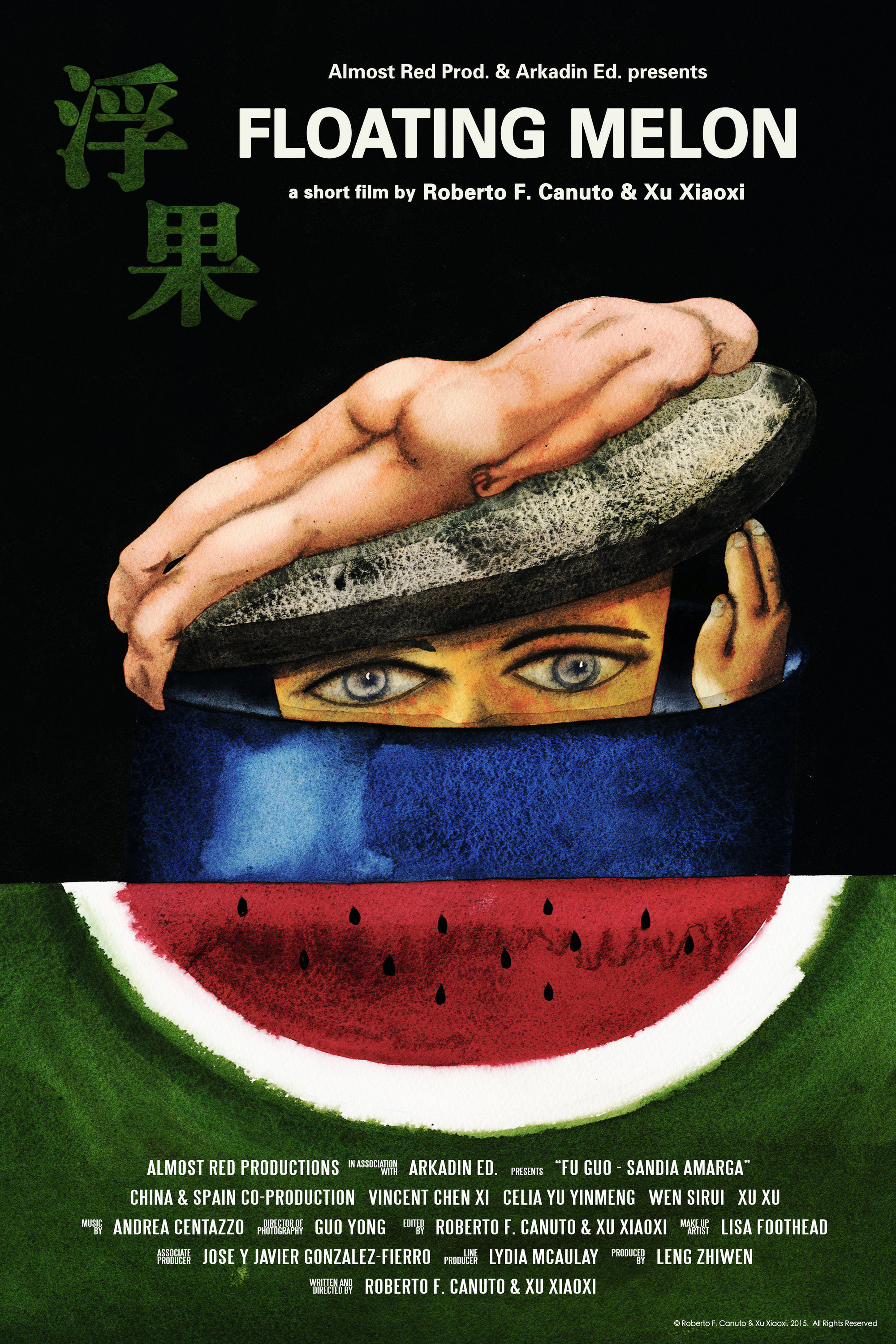 Плывущий арбуз