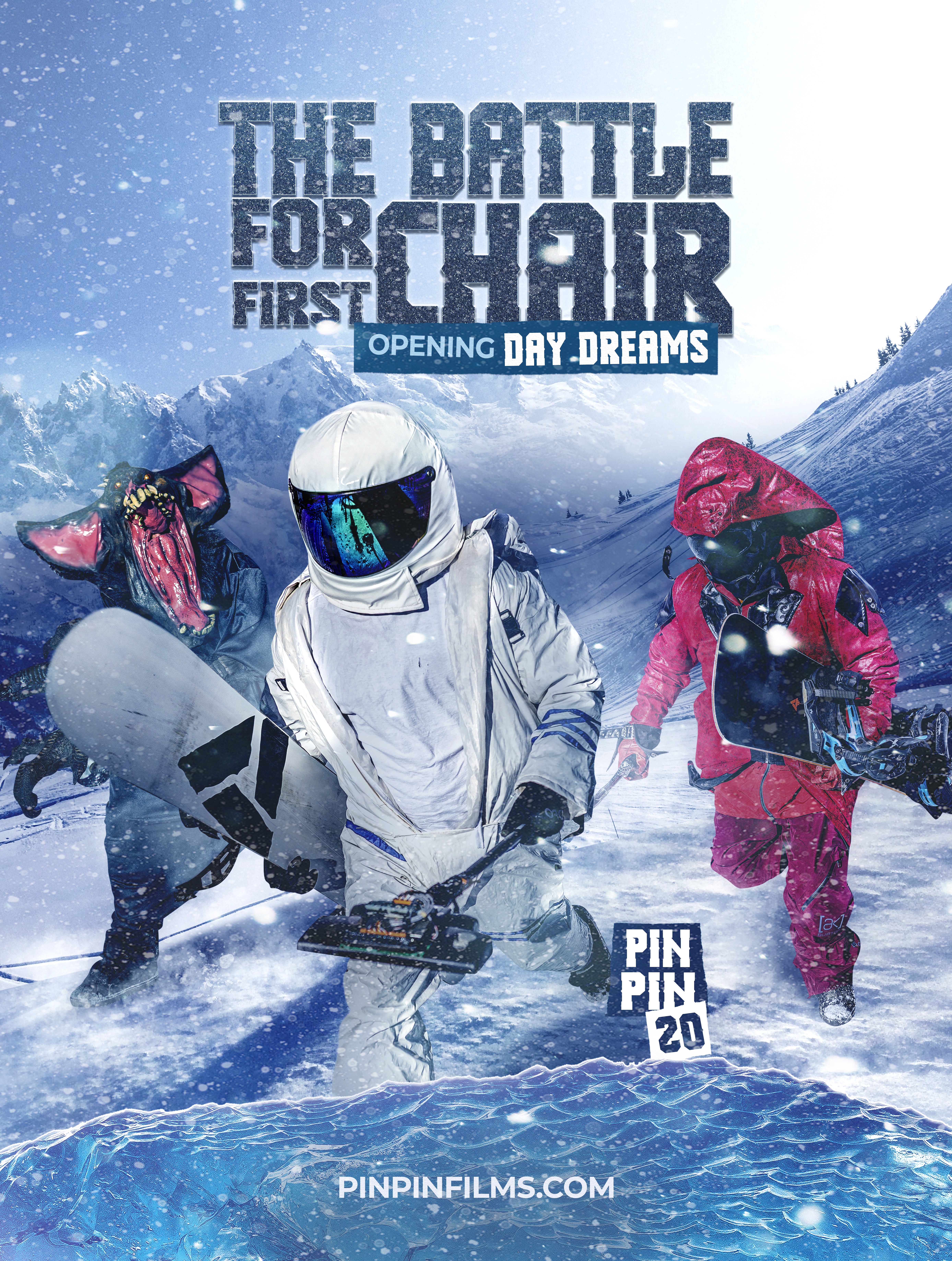 The Battle for First Chair Opening Day Dreams PinPin Twenty