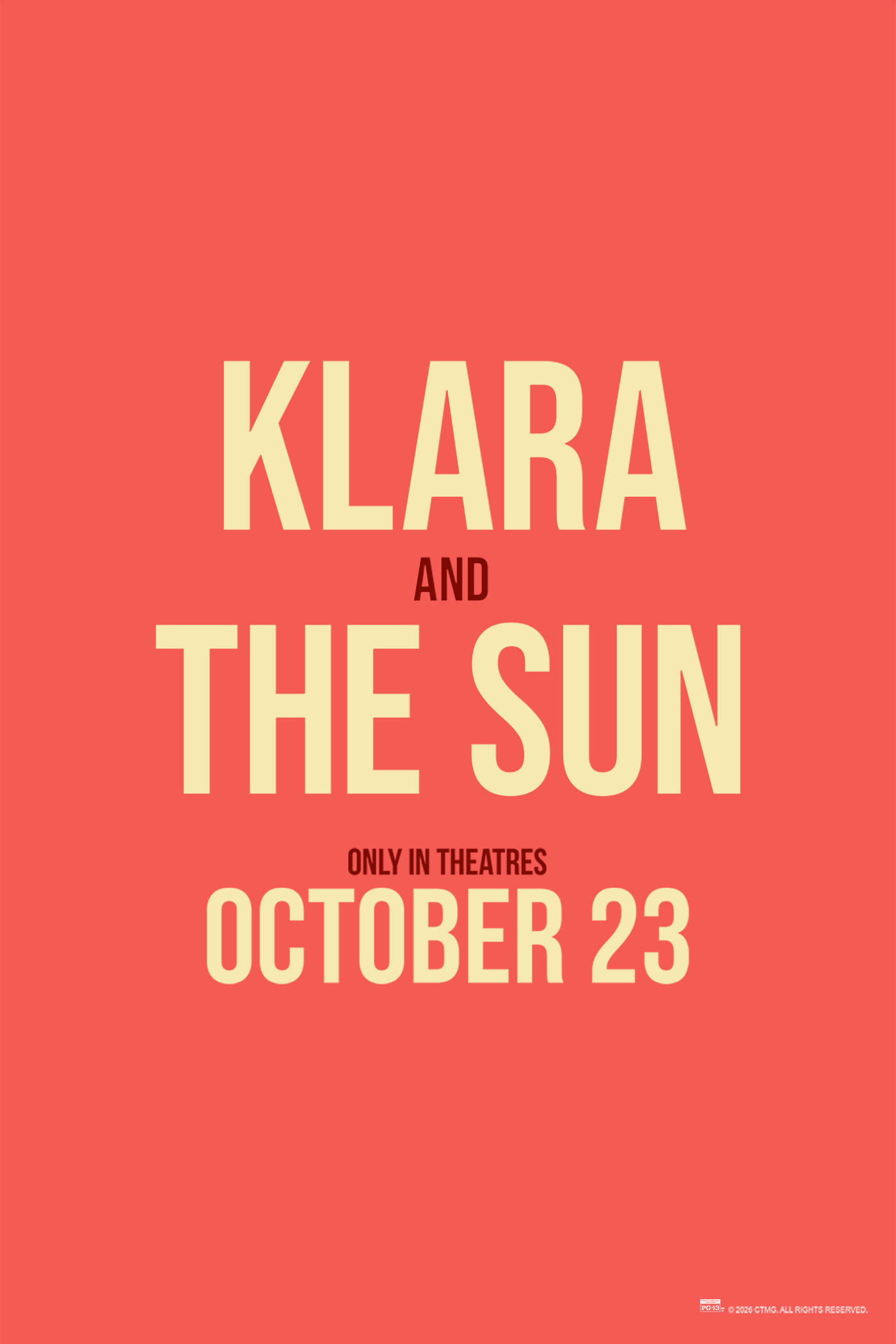 Klara and the Sun