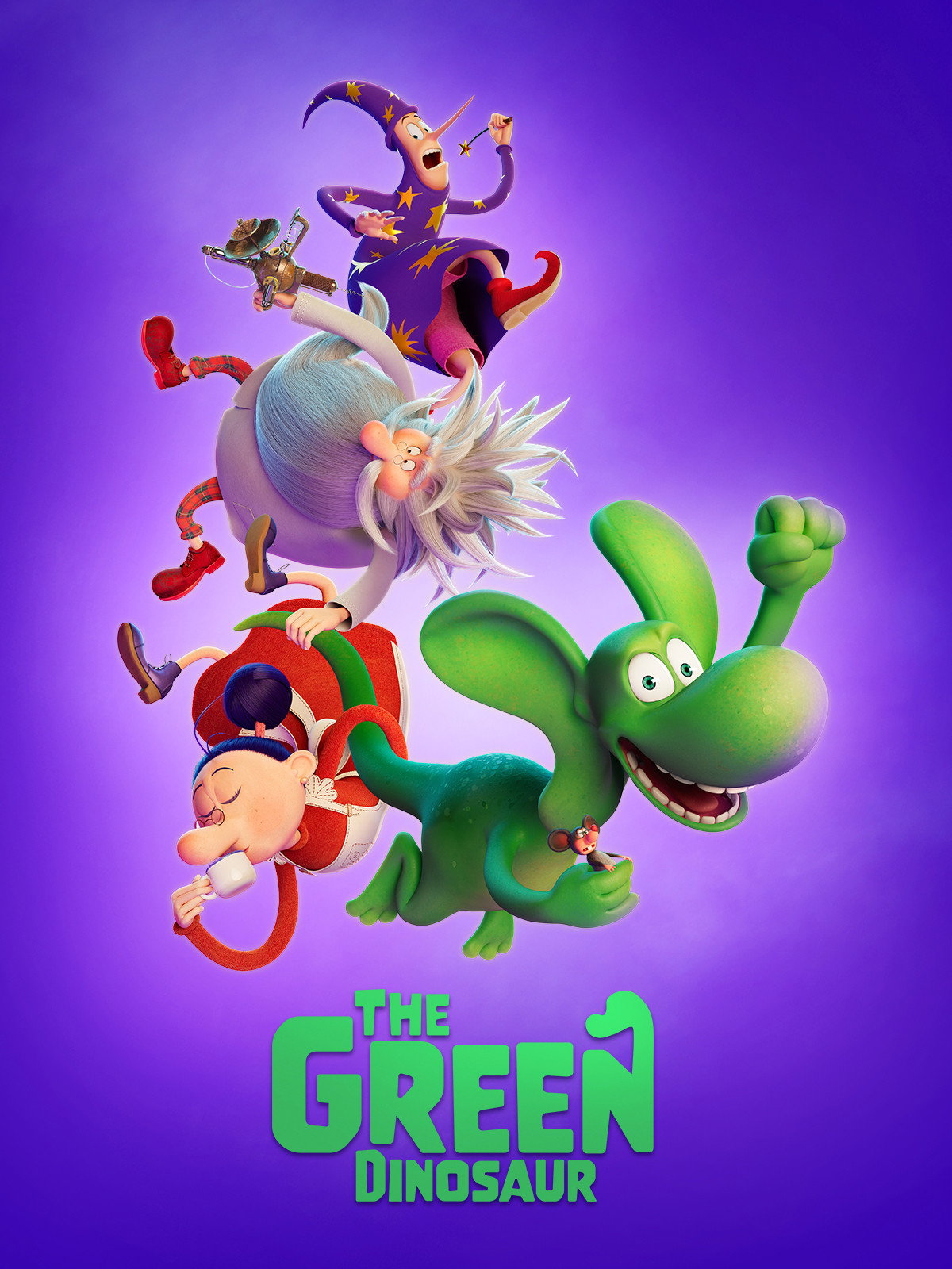 Der grüne Dinosaurier