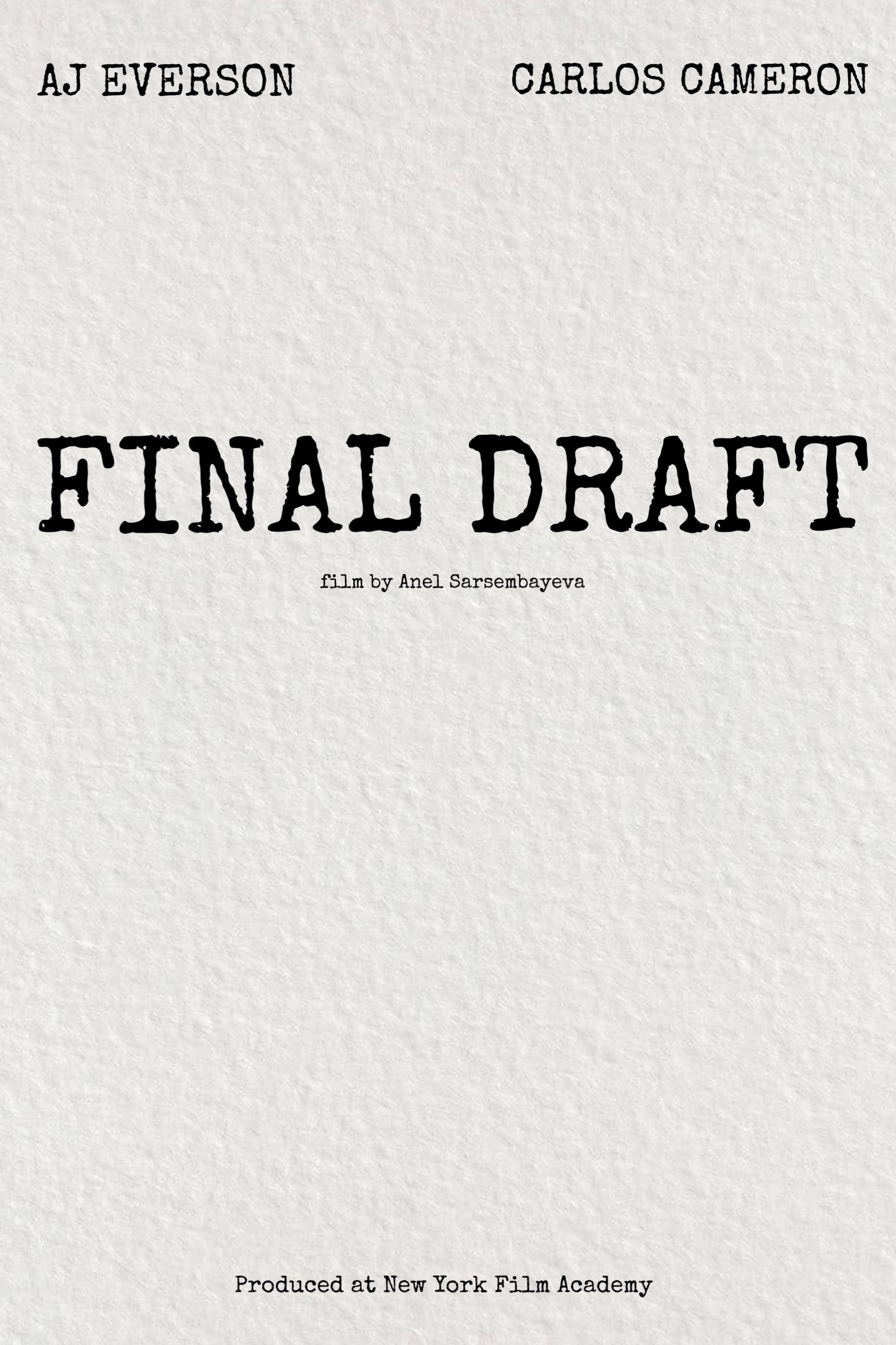 Final Draft