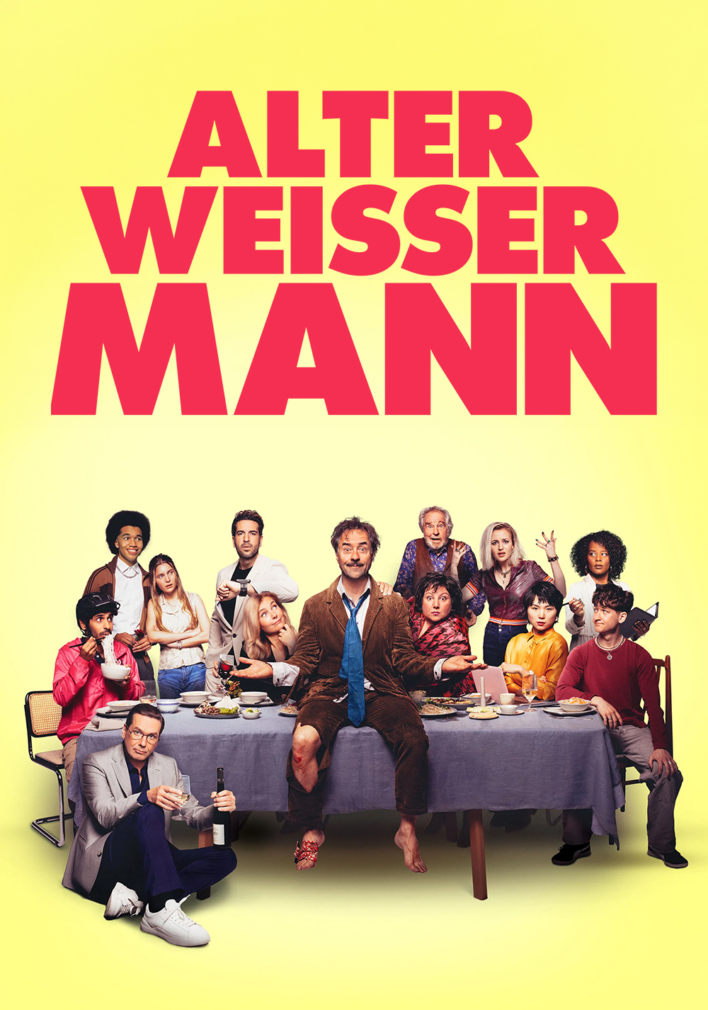 Alter weißer Mann