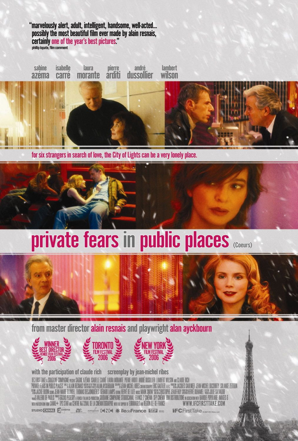 Private Fears in Public Places