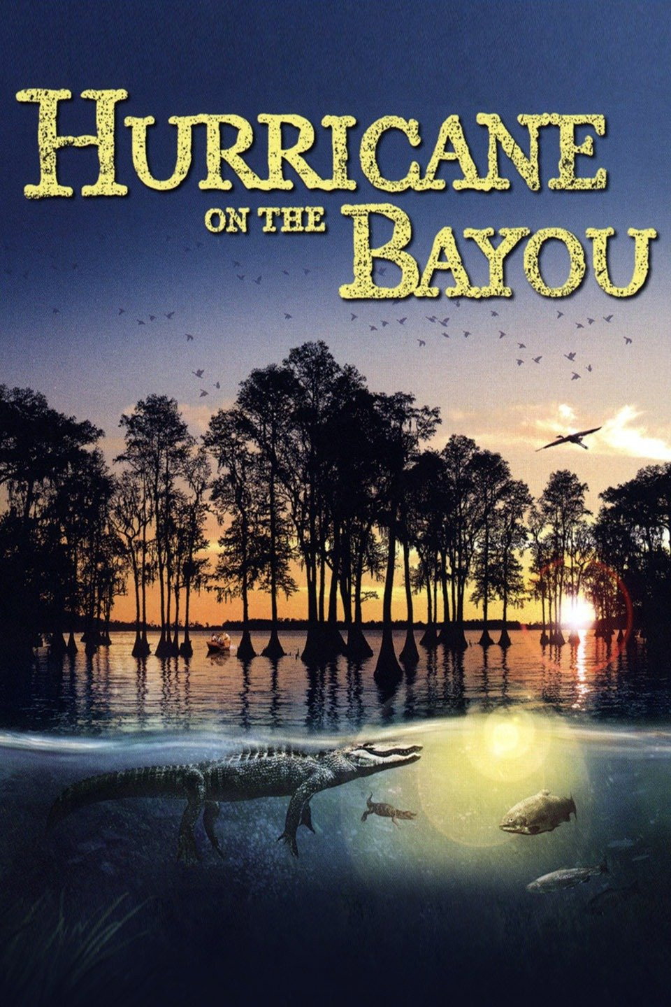 Hurrikan über Louisiana