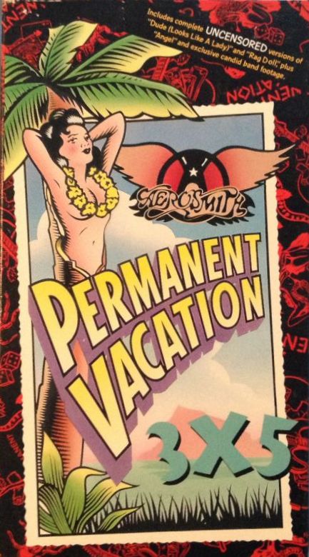 Aerosmith: Permanent Vacation 3x5