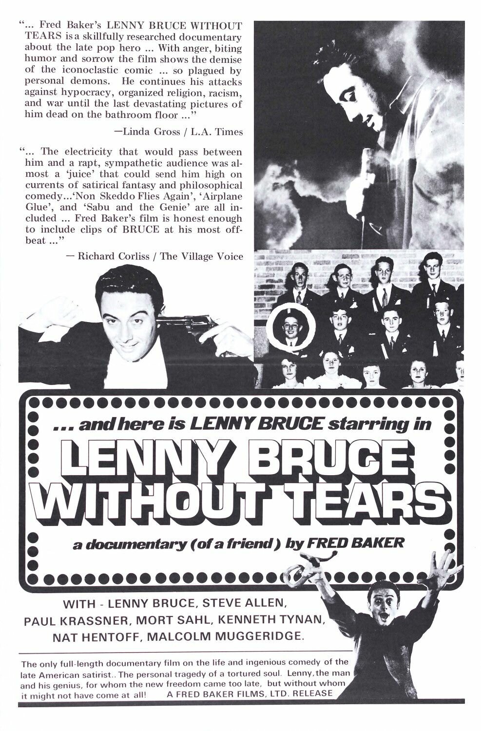 Lenny Bruce: Without Tears