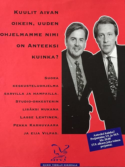 Anteeksi kuinka?